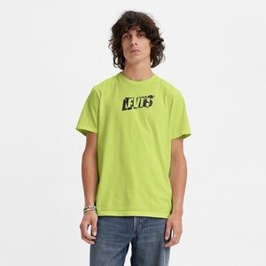 Levi’s men’s 3XL lime green neon chartreuse graphic tee t shirt new with tags